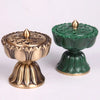 Antique Lotus  Copper Incense Burner For Home Aroma NewZen