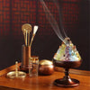Colorful Glazed Pure Copper BoShan Incense Burner NewZen