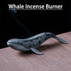 Whale Line Incense Burner - Alloy Material, Exquisite Craftsmanship NewZen