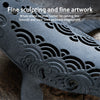 Whale Line Incense Burner - Alloy Material, Exquisite Craftsmanship NewZen